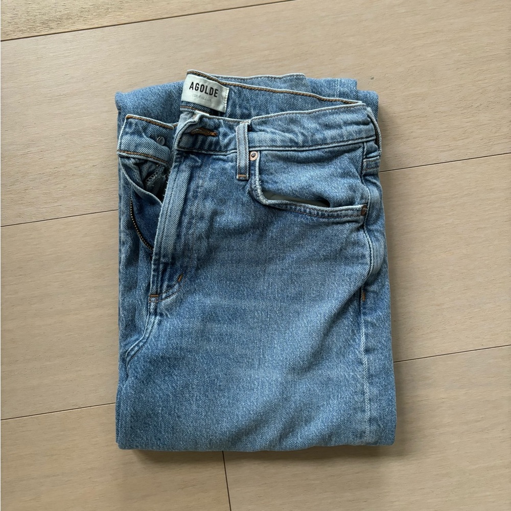 Agolde Harper Jean (mid rose straight wide)